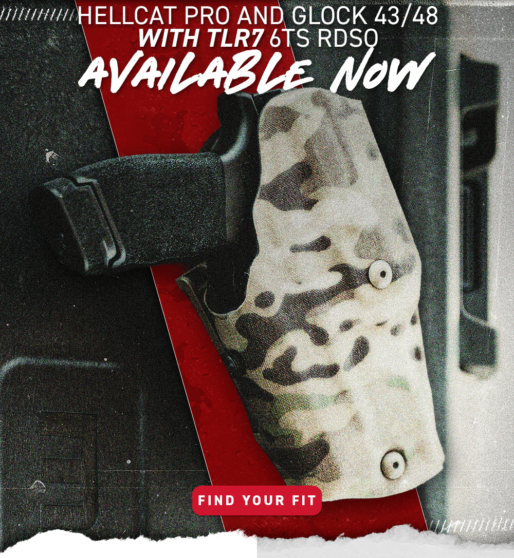 Glock 43/48 & Springfield Hellcat Pro with TLR7 Holsters