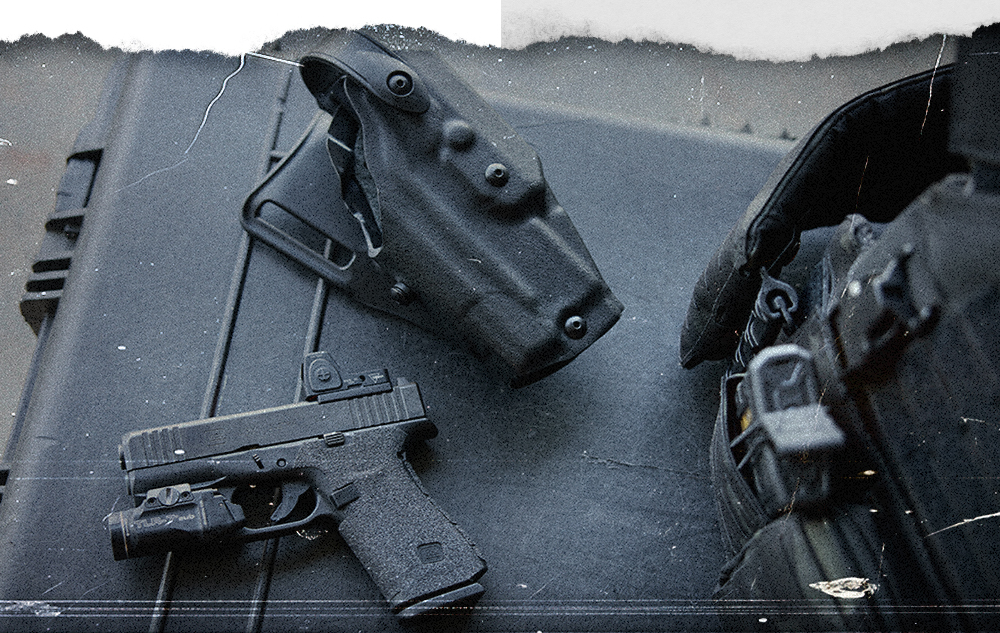 Glock 43/48 & Springfield Hellcat Pro with TLR7 Holsters