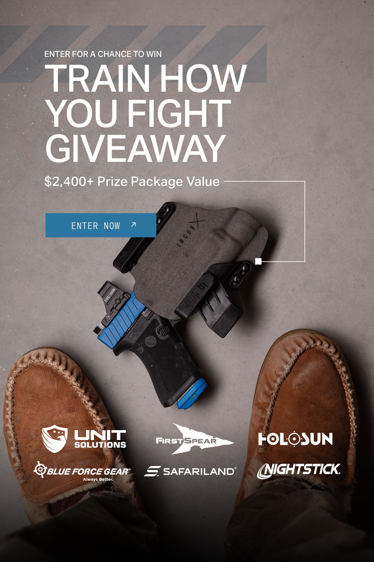 Train How You Fight Giveaway