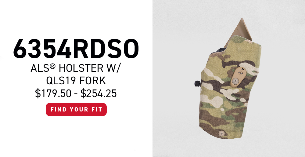 6354RDSO - ALS&reg; Holster w/ QLS19 Fork