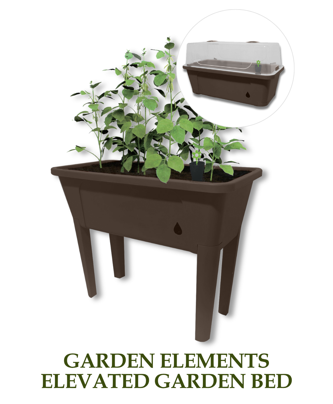 Garden Elements Elevated Garden Bed