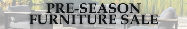 Pre-Season Furniture Sale Header