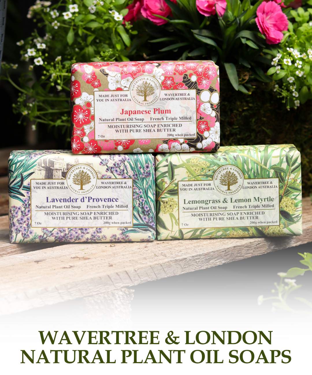 Wavertree & London Natural Plant Oil Soaps