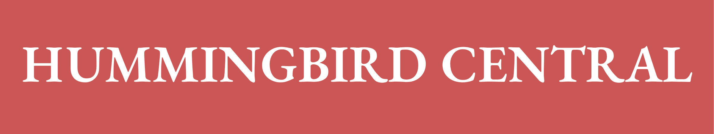 Hummingbirds Are Here