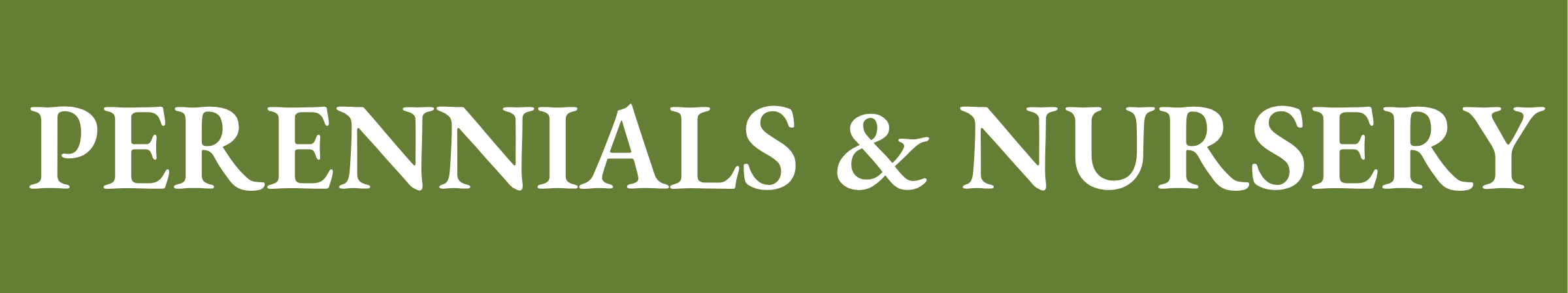 Perennial & Nursery Specials