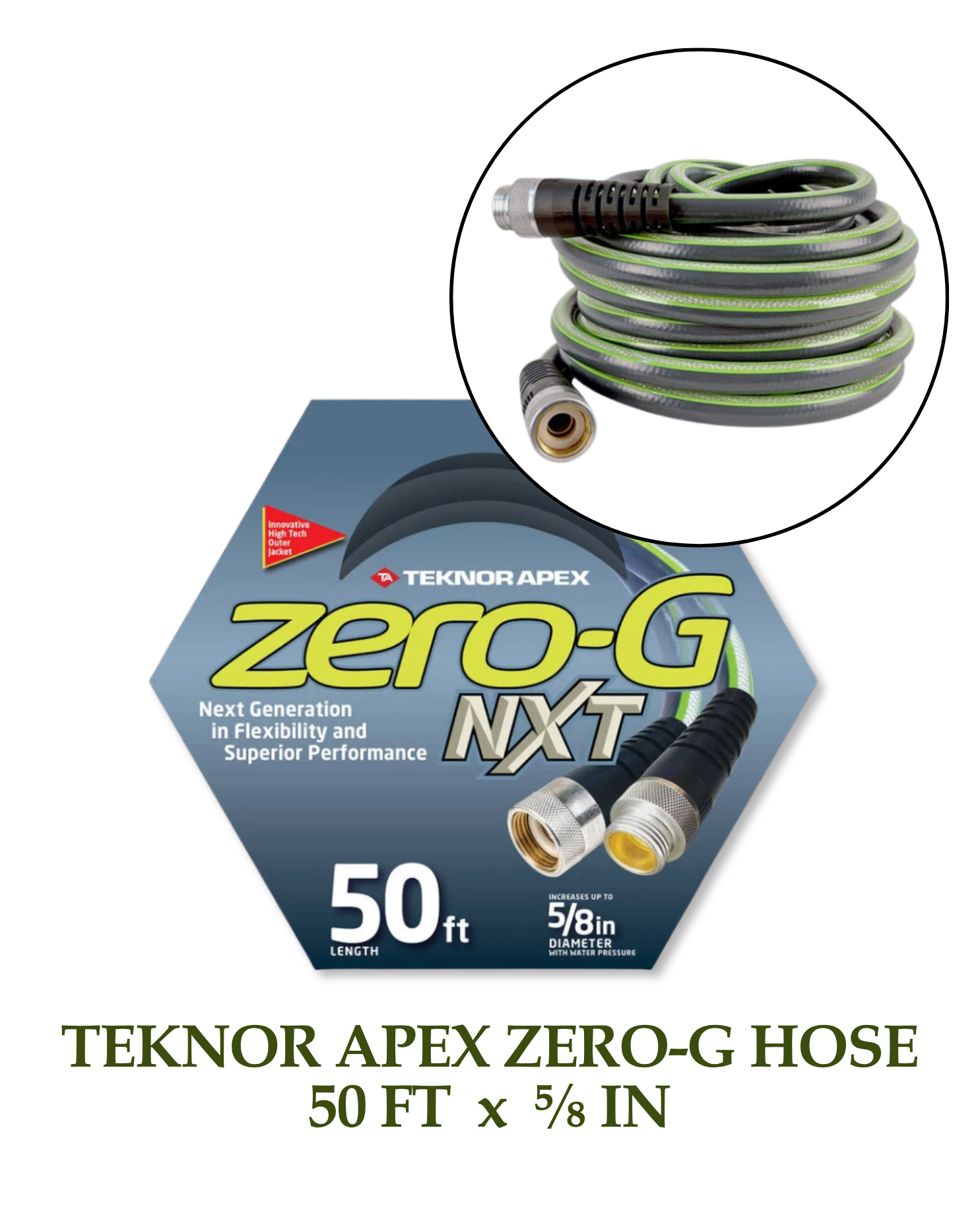 Teknor Neverkink 50ft Hose