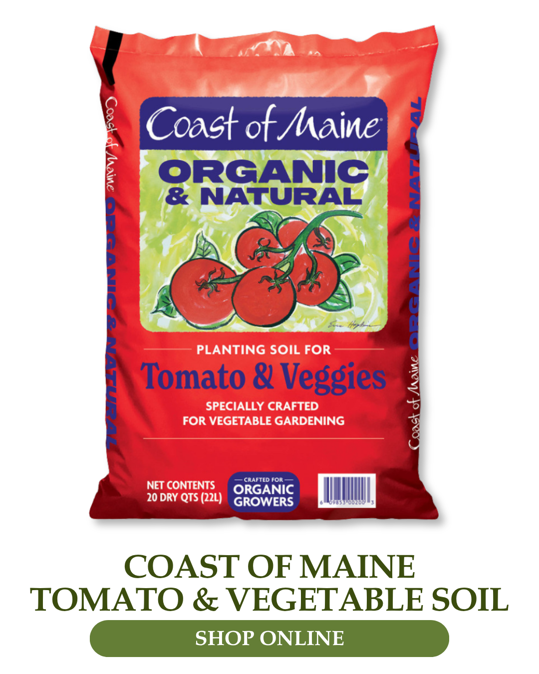 Coast Of Maine Tomato & Vegetable Soil