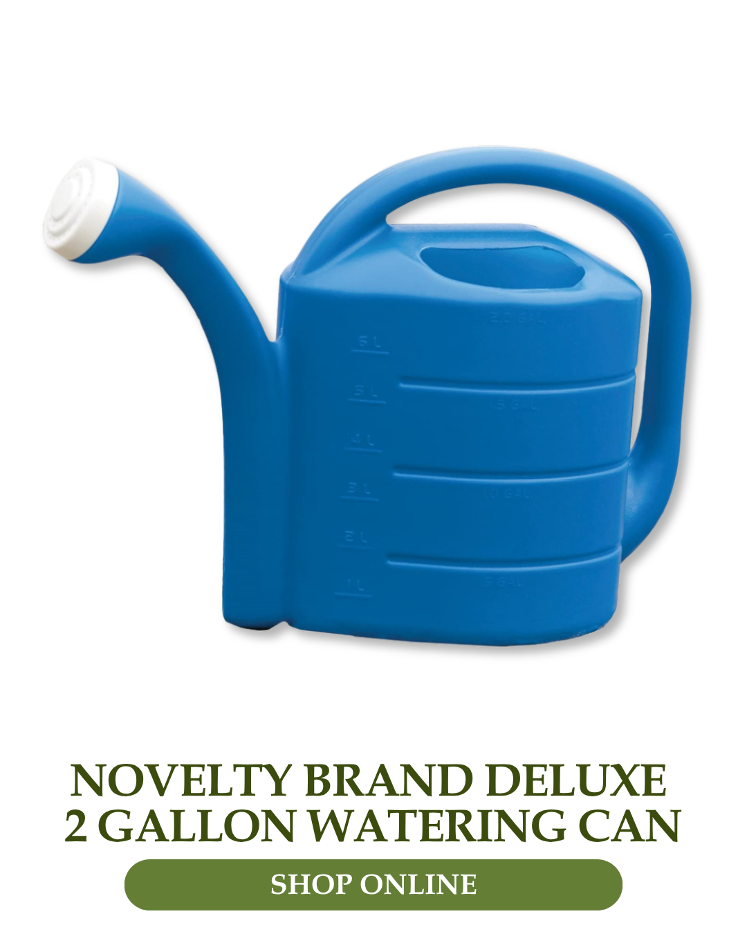 Novelty Brand Deluxe Watering Can