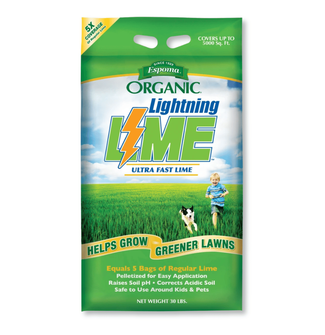 Espoma Organic Lightning Lime for&nbsp;Greener Lawns - 30lbs