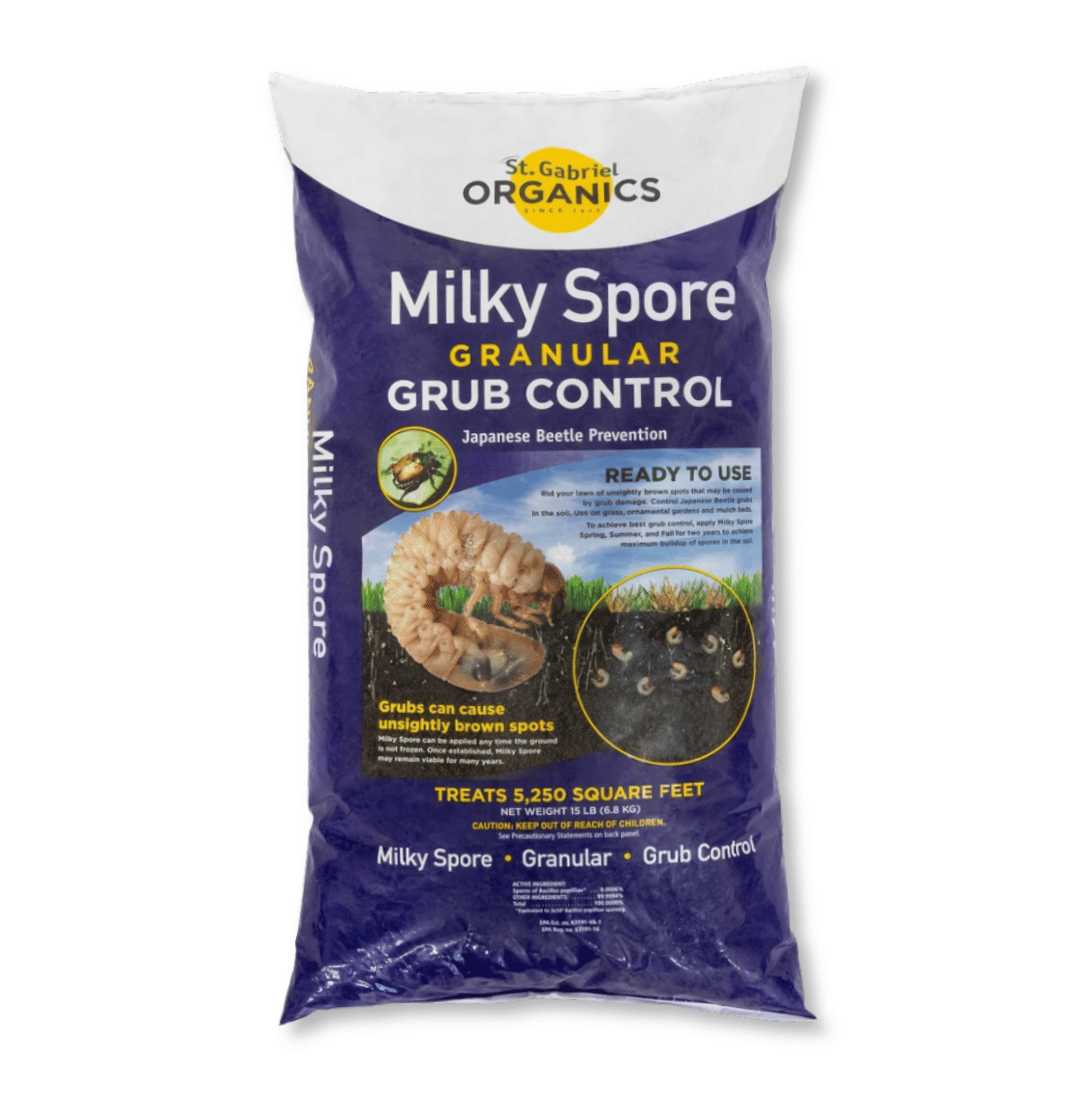 Milky Spore Japanese Beetle Grub Killer Granules - 15lbs