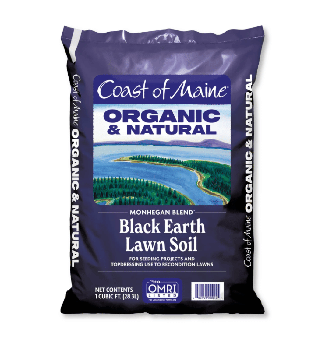 Coast of Maine Organic Black Earth Lawn Soil