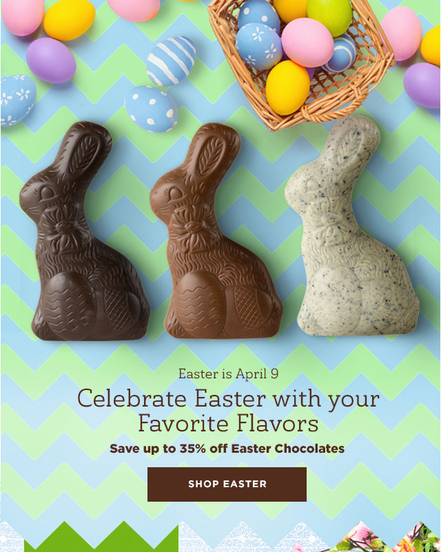 Save up to 35% off Easter Chocolates. Shop Easter 