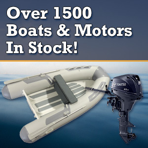 Over 1500 Inflatable Boats to Choose From In Stock