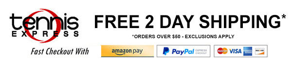 Tennis Express - free Shipping & 365-day returns. Order Today, Ships Today!