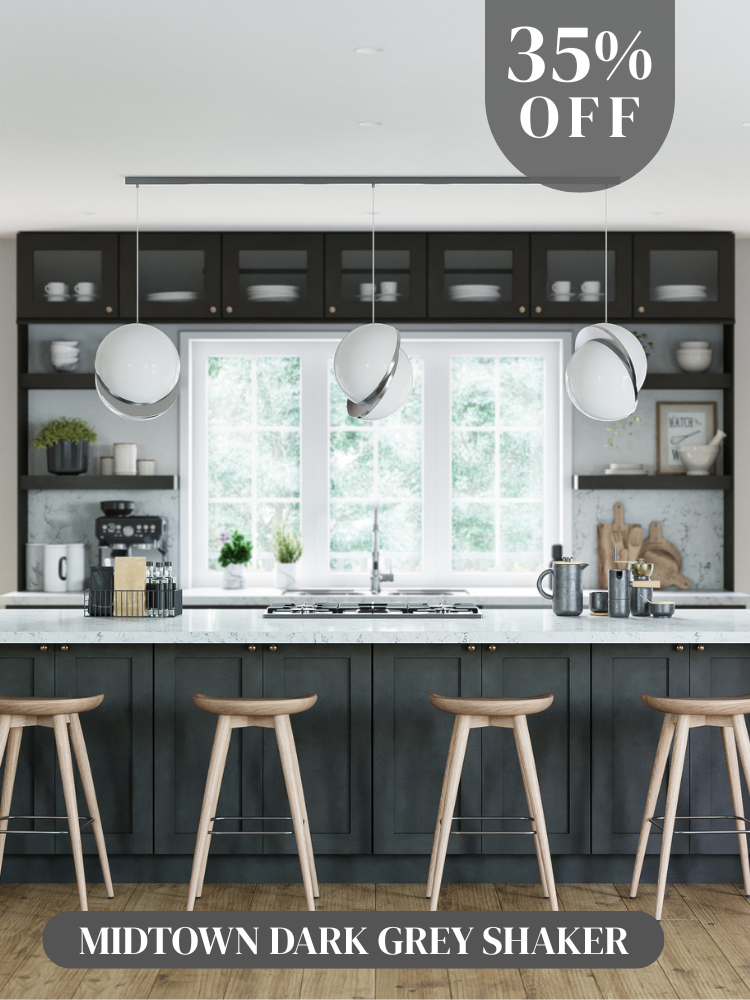 Midtown Dark Grey Shaker