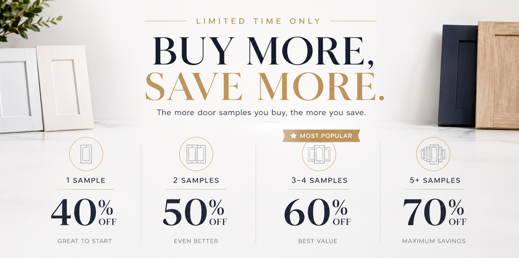 Buy More Save More Sample Event