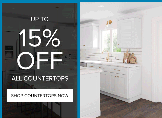 Up to 15% Off All Countertops
