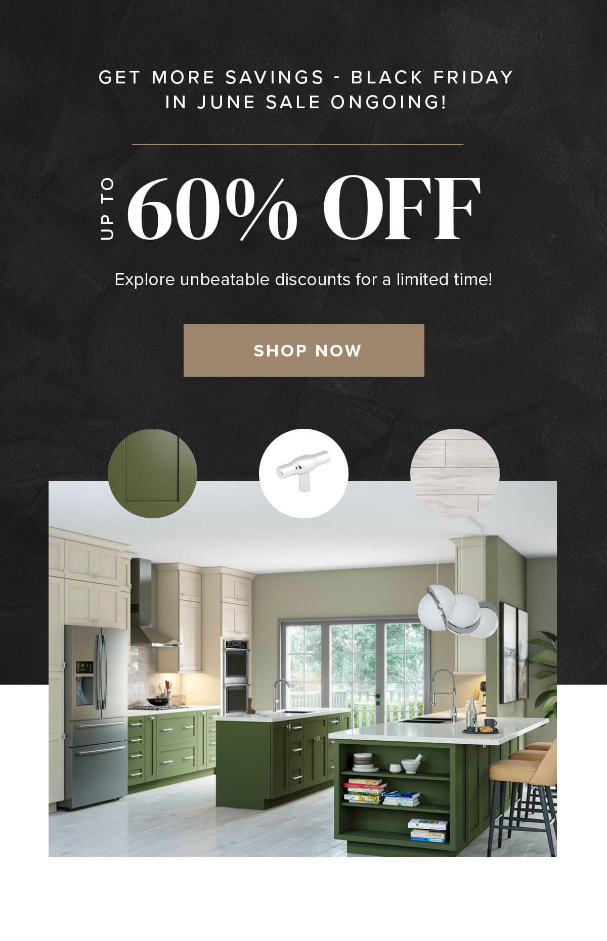 Black Friday in June Sale Up to 60 Percent OFF