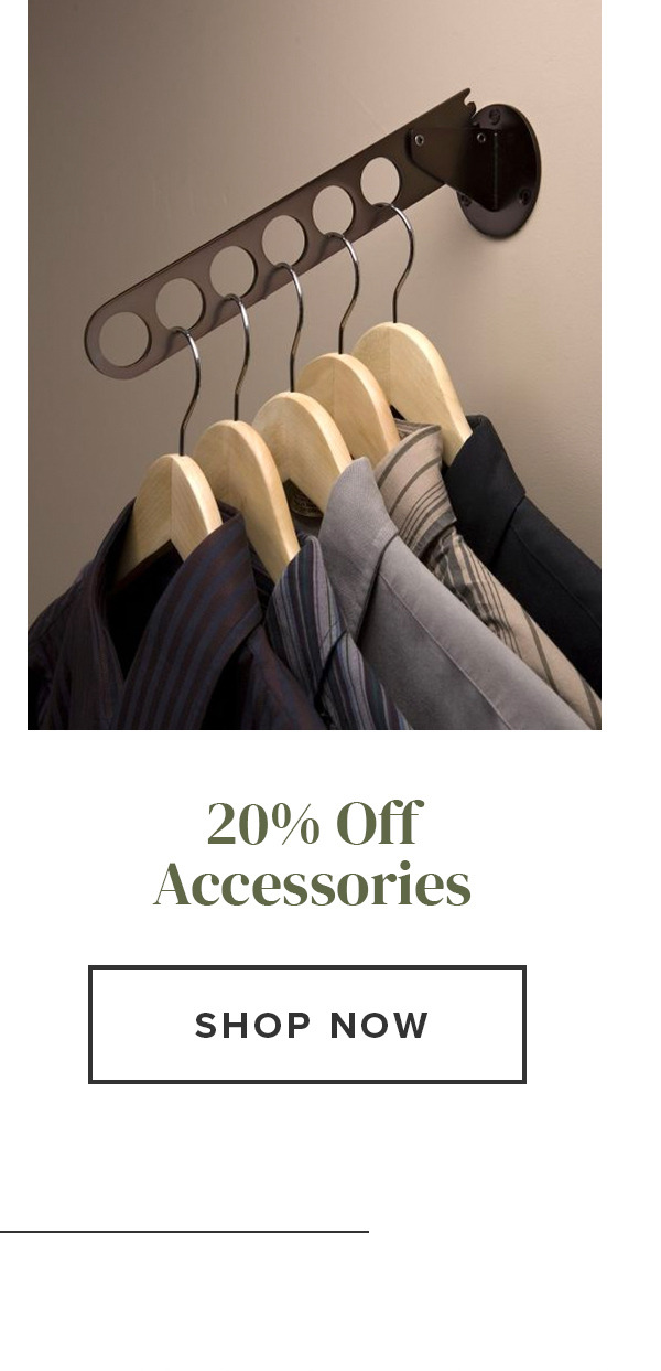 20 Percent Off Accessories
