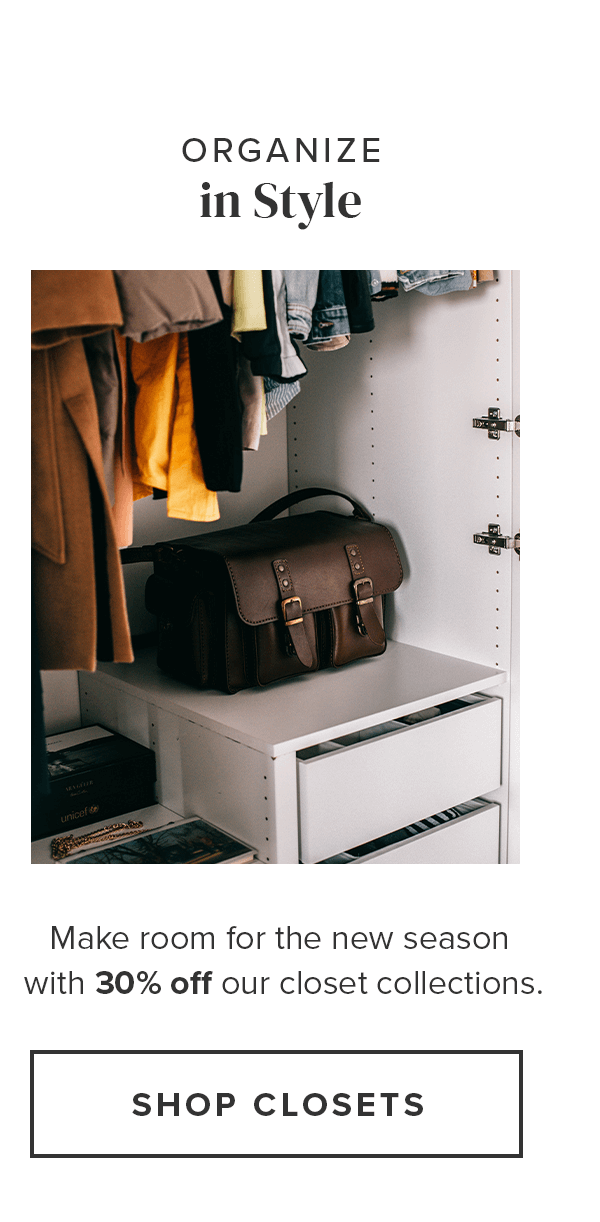 Organize in Style