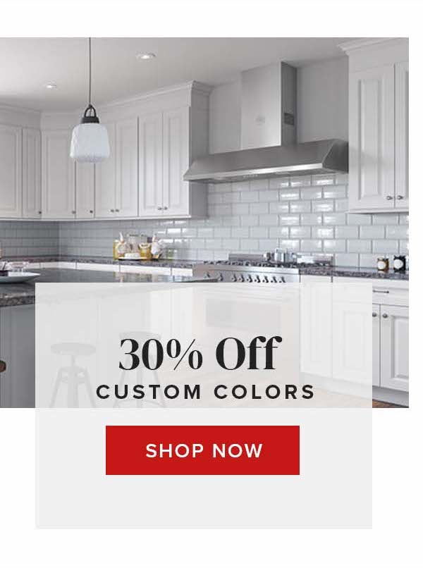 30 Percent Off Custom Colors