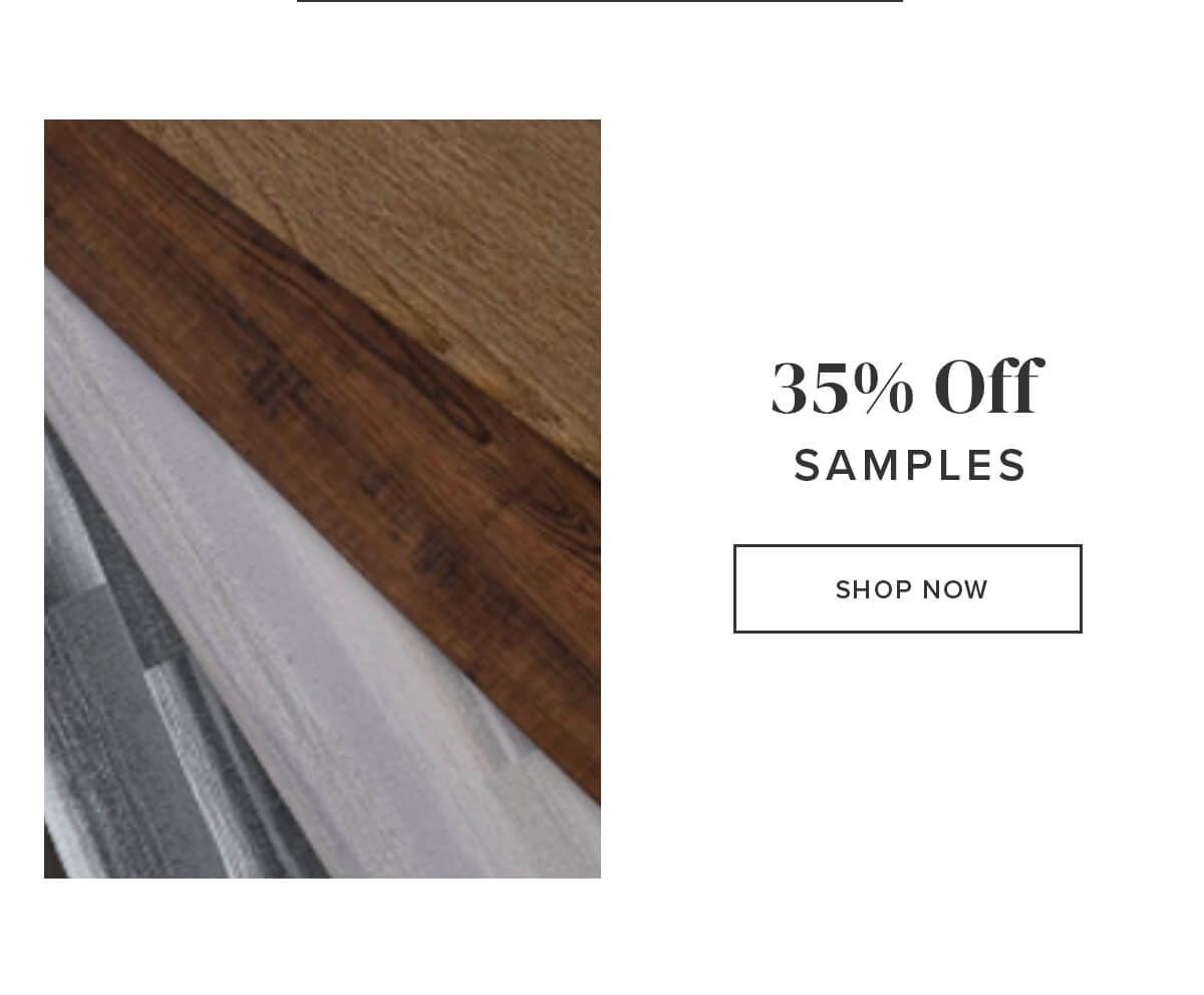 35 Percent Off Samples - Shop Now