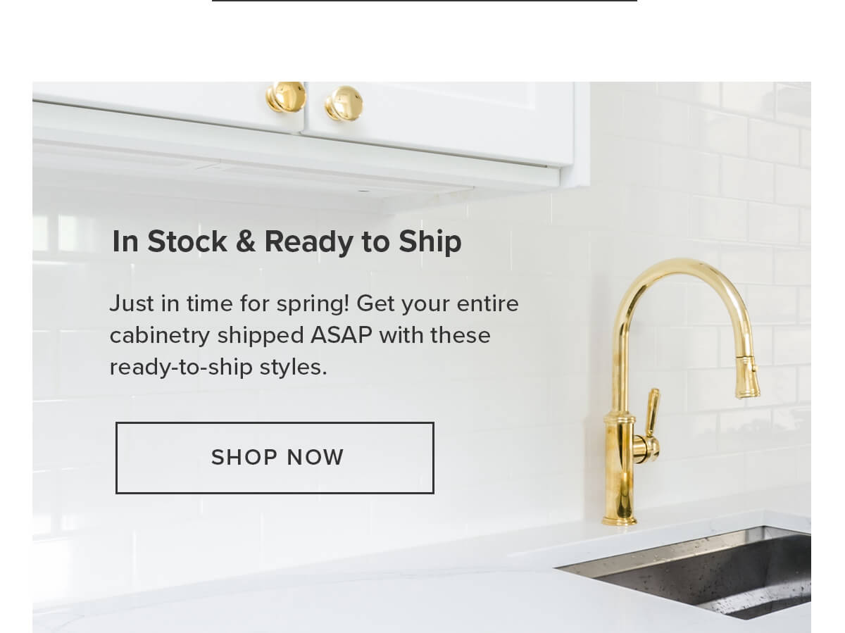 In Stock and Ready to Ship - Shop Now