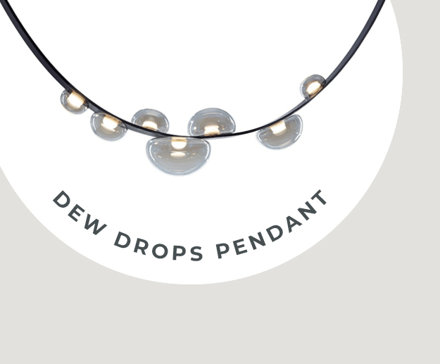 Best-selling Suspensions | Colorful, classic, and oh so crowd-pleasing, these best-selling chandeliers and pendants have that certain je ne sais quoi. | Shop Dew Drops Pendant