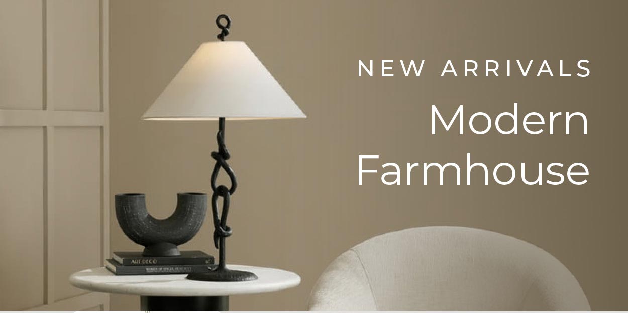 New Arrivals | Modern Farmhouse | Vintage, rustic, flea market fab, these farmhouse favorites feel plucked from the country.