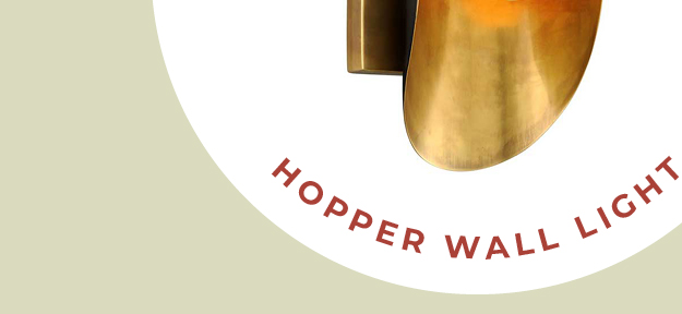 Shop Hopper Wall Light