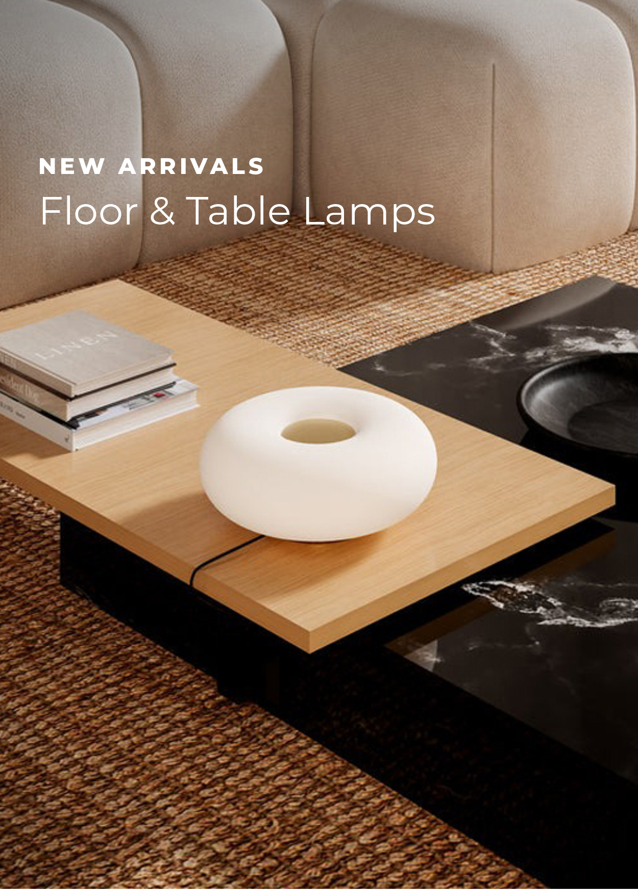 New Arrivals | Floor & Table Lamps | Reading lights, portables, mushroom lamps and more—see what’s new for the table and floor. | Shop All