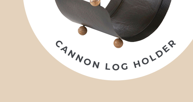 Shop Cannon Log Holder