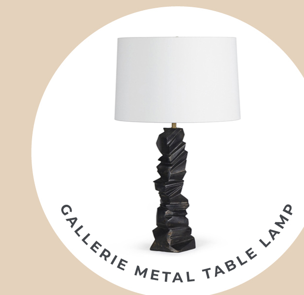 Shop Gallerie Metal Table Lamp