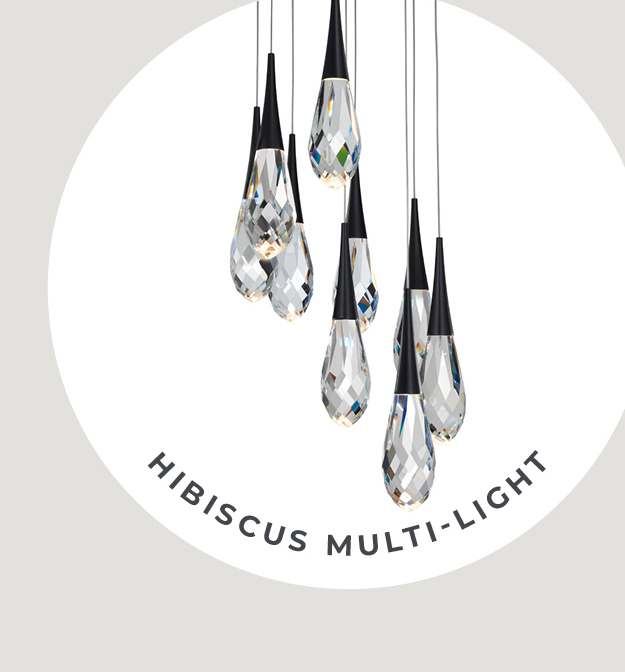 Hibiscus Multi-Light Pendant