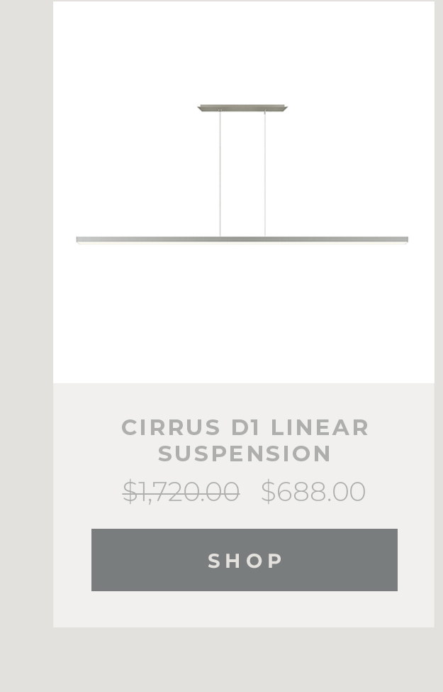 Cirrus D1 Linear Suspension