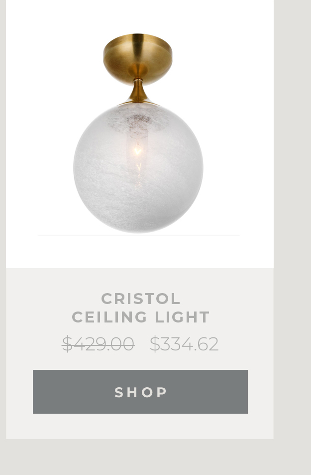 Cristol Ceiling Light