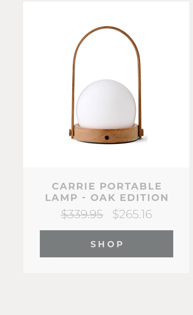 Carrie Portable Lamp Exclusive Oak Edition