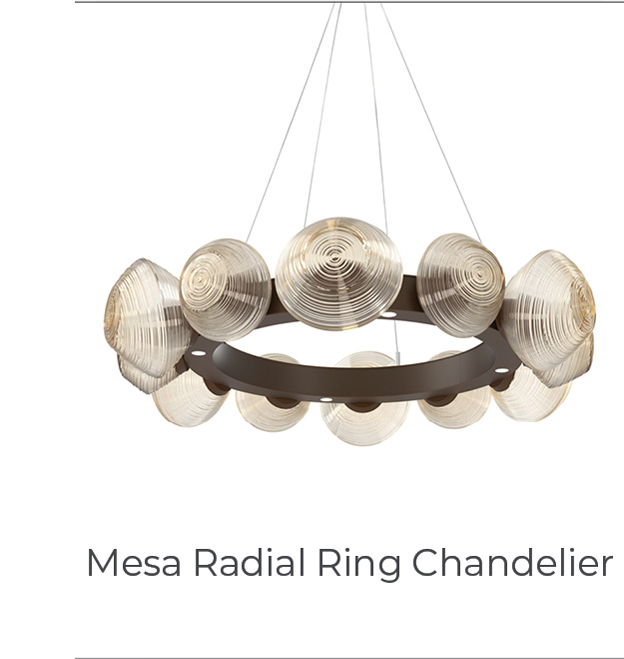 Mesa Radial Ring Chandelier