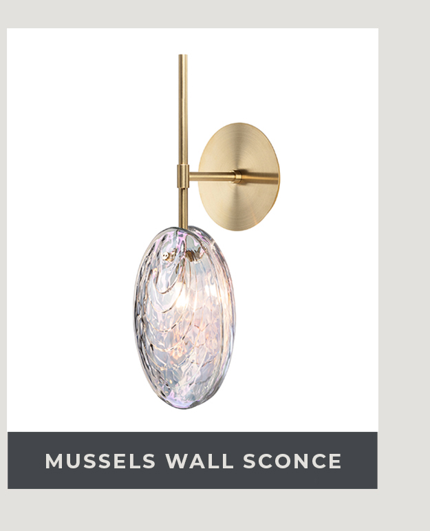 Mussels Wall Sconce