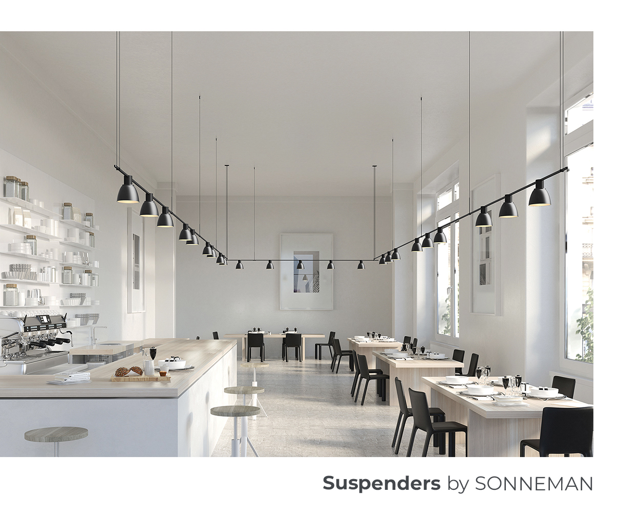 Suspenders Modular System by Sonneman