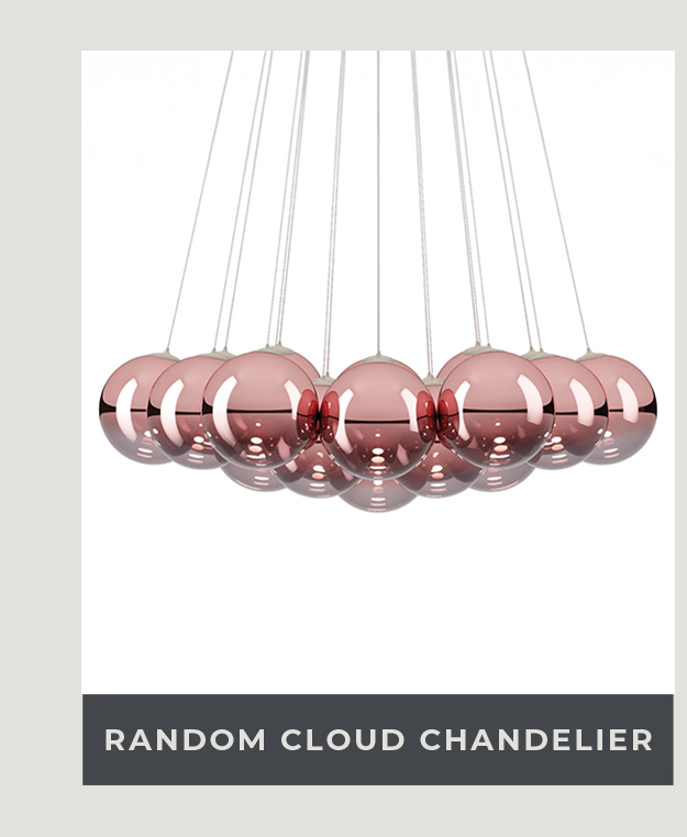 Random Cloud Chandelier