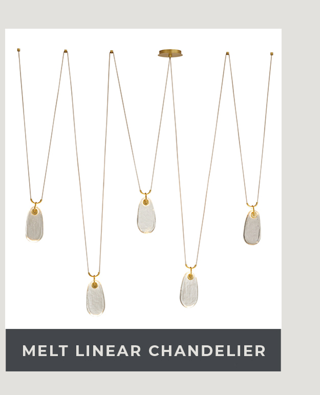 Melt Linear Chandelier