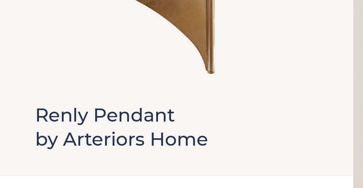 Renly Pendant by Arteriors Home
