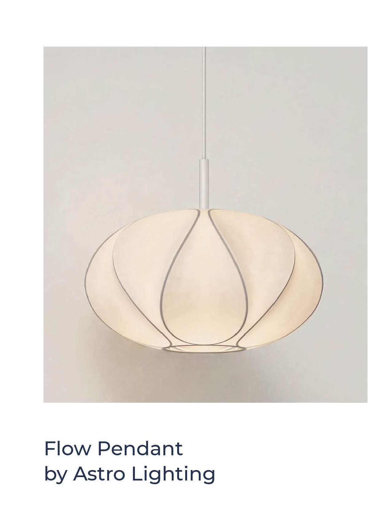 Flow Pendant by Astro Lighting
