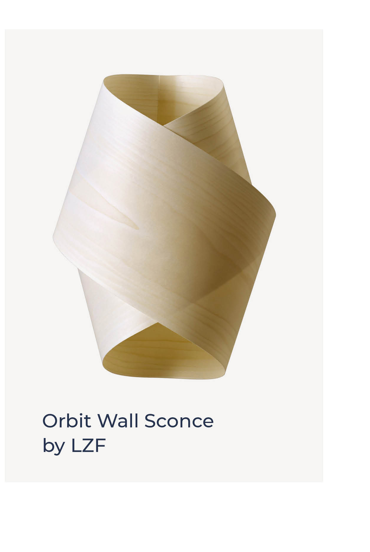 Orbit Wall Sconce by LZF