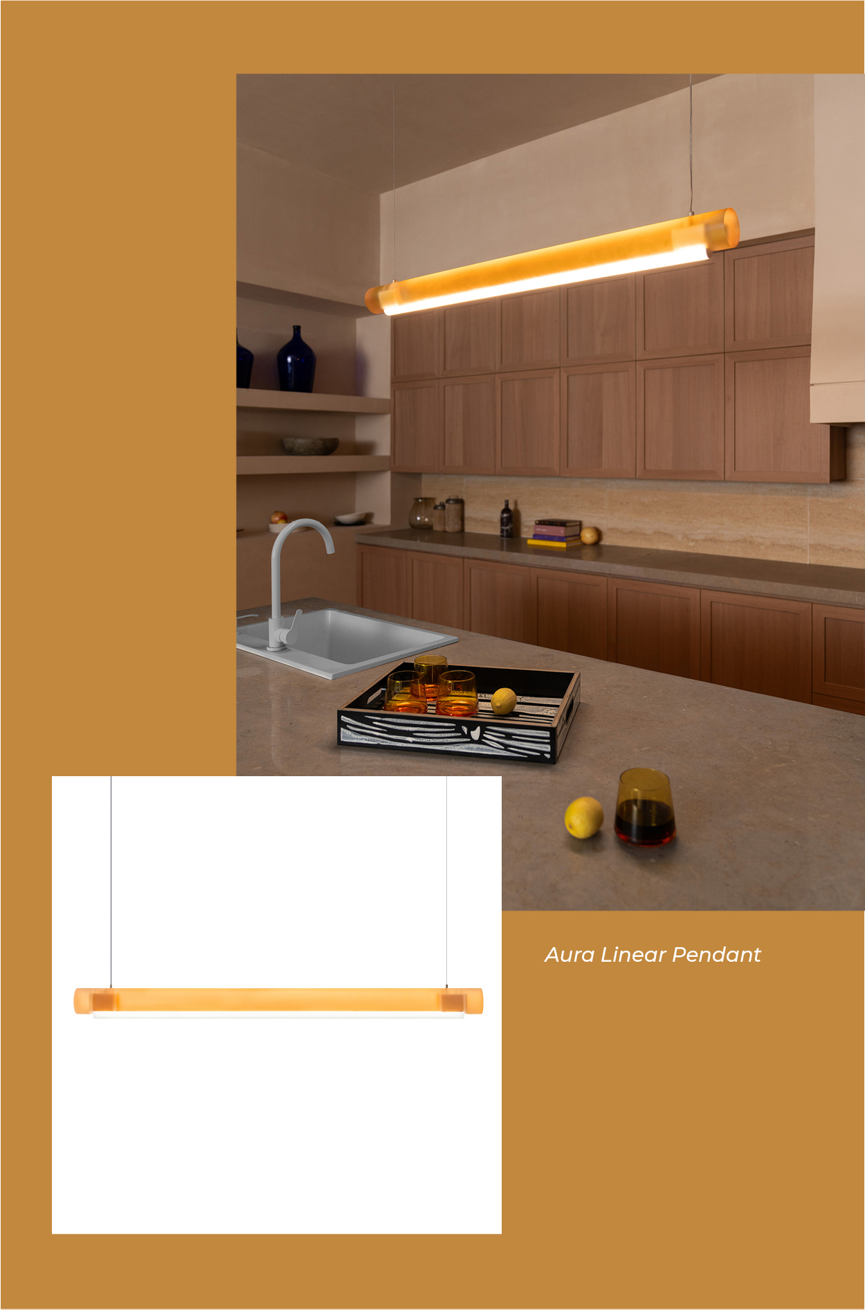 Aura Linear Pendant