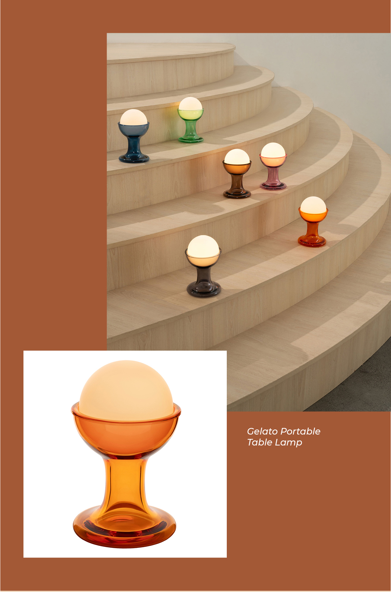Gelato Portable Table Lamp