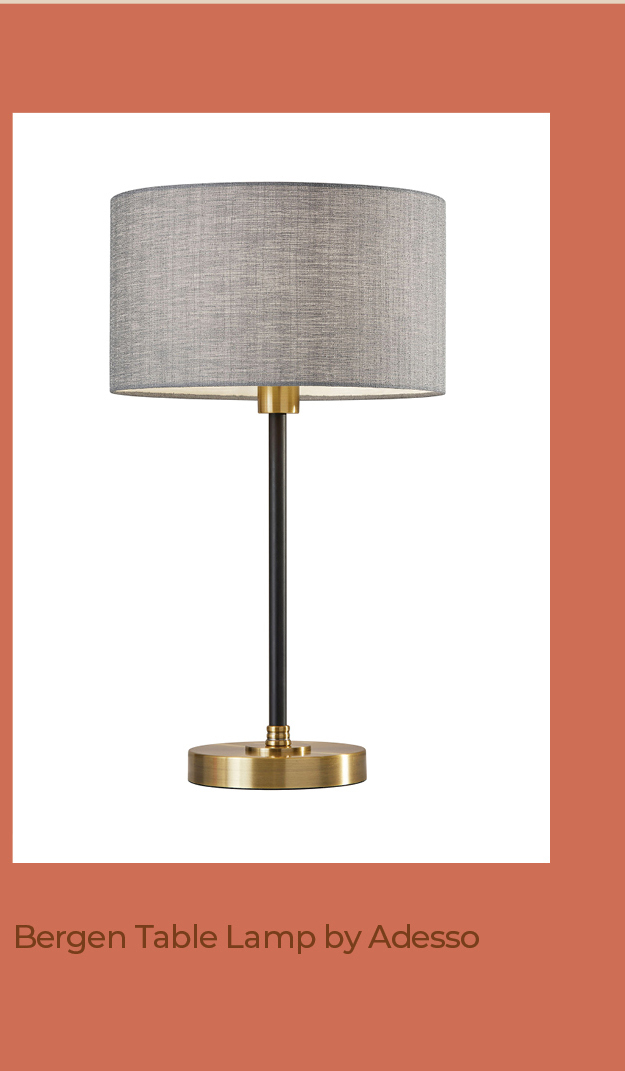 Bergen Table Lamp by Adesso