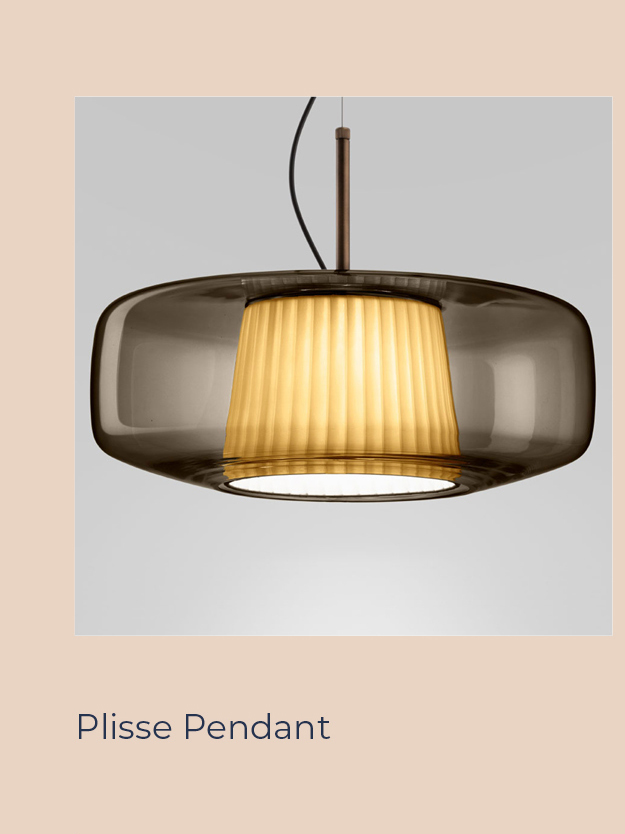 Plisse Pendant