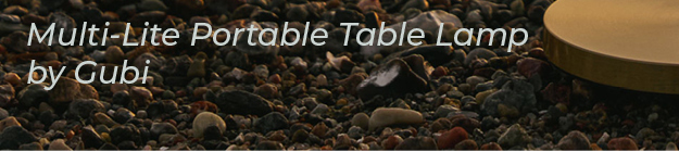 Multi-Lite Portable Table Lamp by Gubi